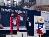 Enea Cup Seniorek- 3 zawodniczki z dyplomami i medalami na podium